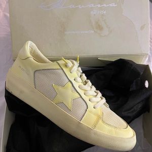 VINTAGE HAVANA Extra Sneaker Neon Yellow